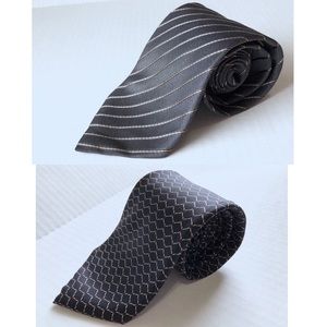 Giorgio Armani and Christian Dior Ties Lot of 2